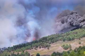 El volcán de La Palma tiene al menos cinco bocas/TA.